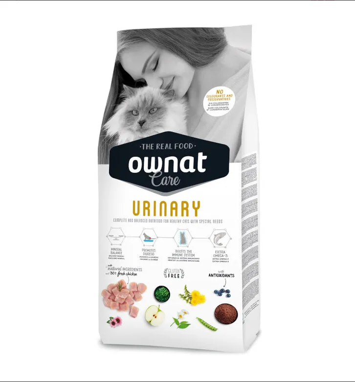 Ownat Care Urinary Cat Ração Seca para Gato 1,5 kg