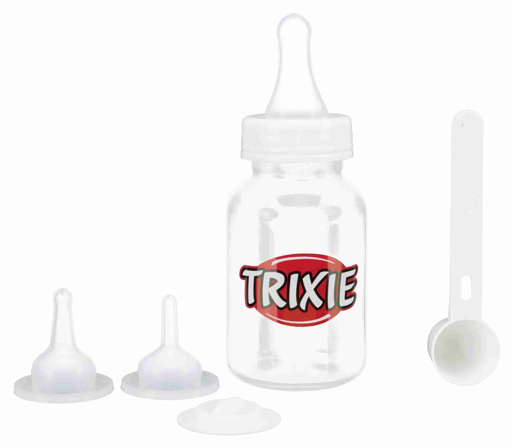 Biberao com Conjunto de Tetinas para Cães e Gatos Comedouro ou Bebedouro para Cão e Gato 120 ml