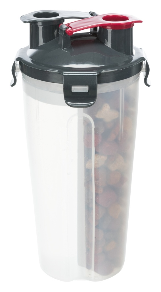 CONTENTOR PORTATIL P/AGUA/RAÇAO (Plastico) 2x0,35LT/ø11 CM