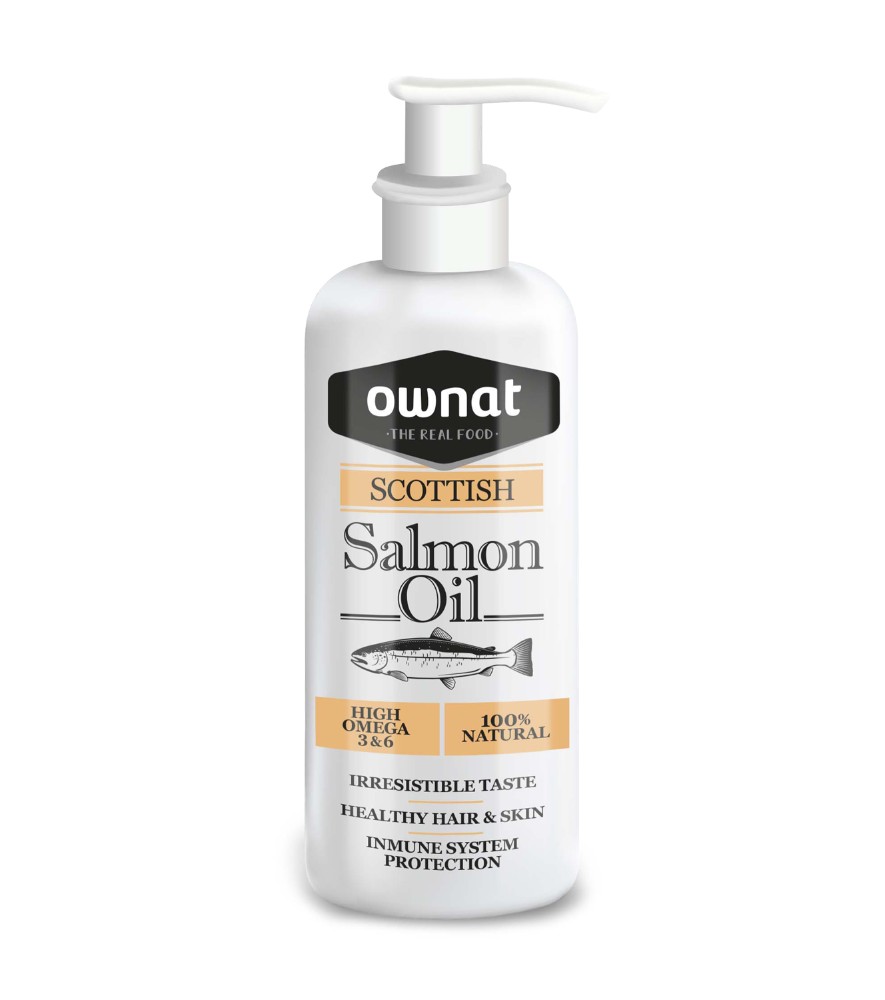 Ownat Aceite de Salmon Suplemento para Cão e Gato 250 ml