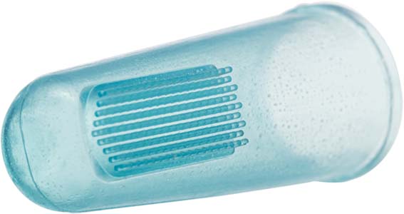 Escova de Dedo em Silicone para Dentes para Cão e Gato 2 un. 6 cm
