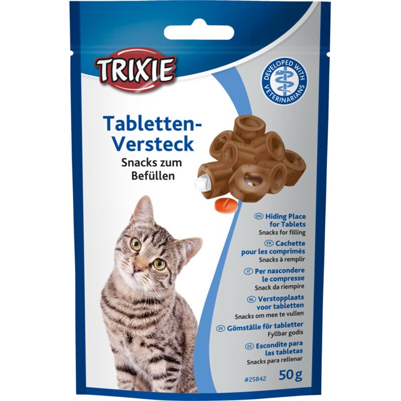 Snacks para Esconder Comprimidos (Gatos) 50 g