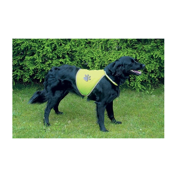Colete Segurança Reflector para Cães S Acessório de Passeio para Cão