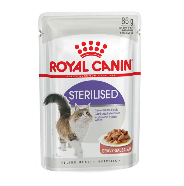 [4095002] RC Sterilised (molho) Humido Gato 85 gr