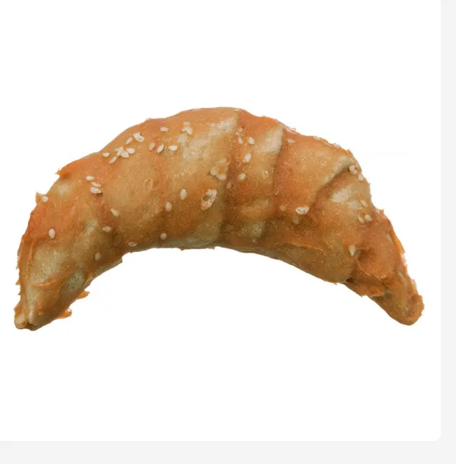 DENTAFUN CHICKEN CROISSANT 11 CM / 80 GR (25 unid.)