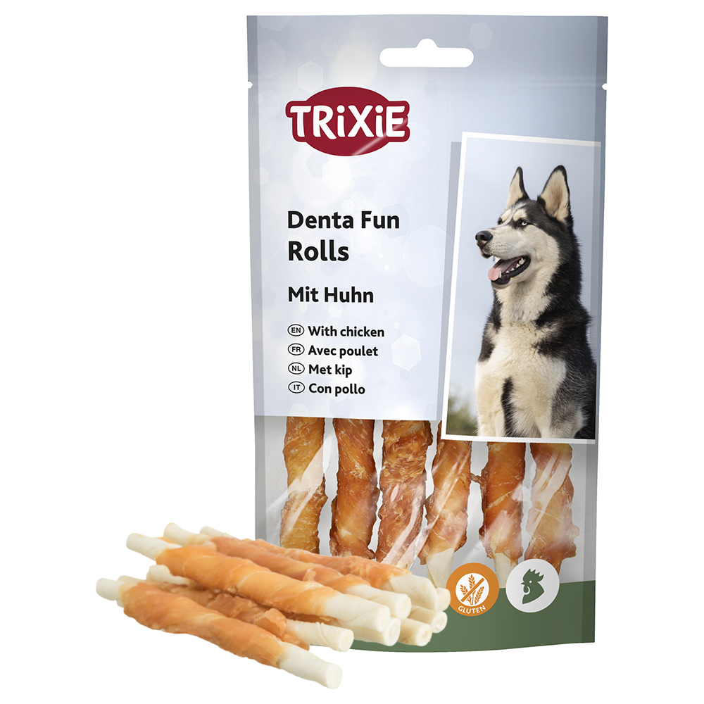 Trixie Denta Fun Sticks com Frango para Cão 6 Unidades 70 g