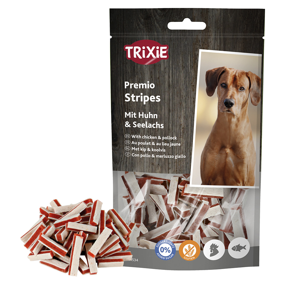 Trixie Premio Fish Chicken Stripes 75 g