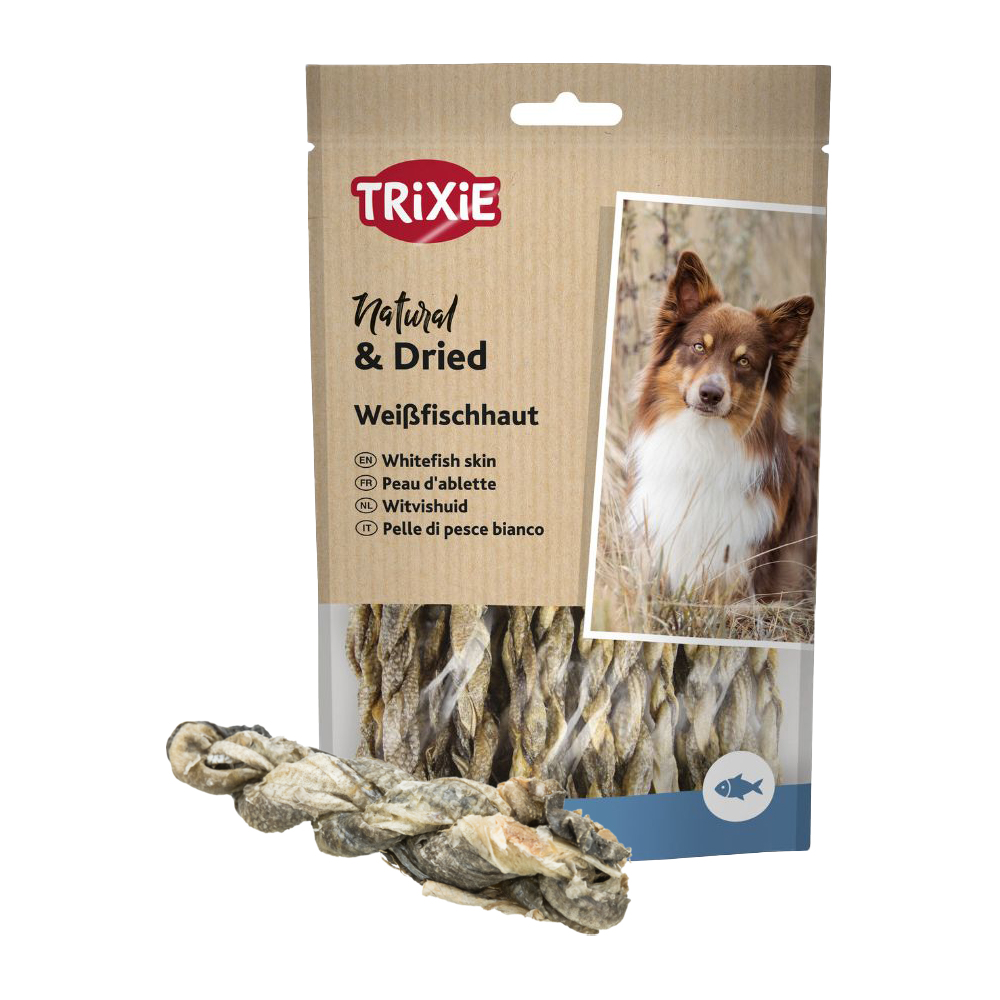 Trixie Premio Sushi Twisters Pele de Peixe Branco 60 g