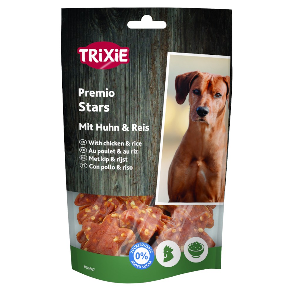 PREMIO STARS - SNACKS C/ FRANGO E ARROZ 100 GR