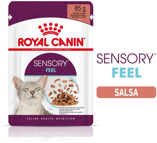 Royal Canin Sensory Feel (molho) Humido Gato Alimento Húmido 85 g