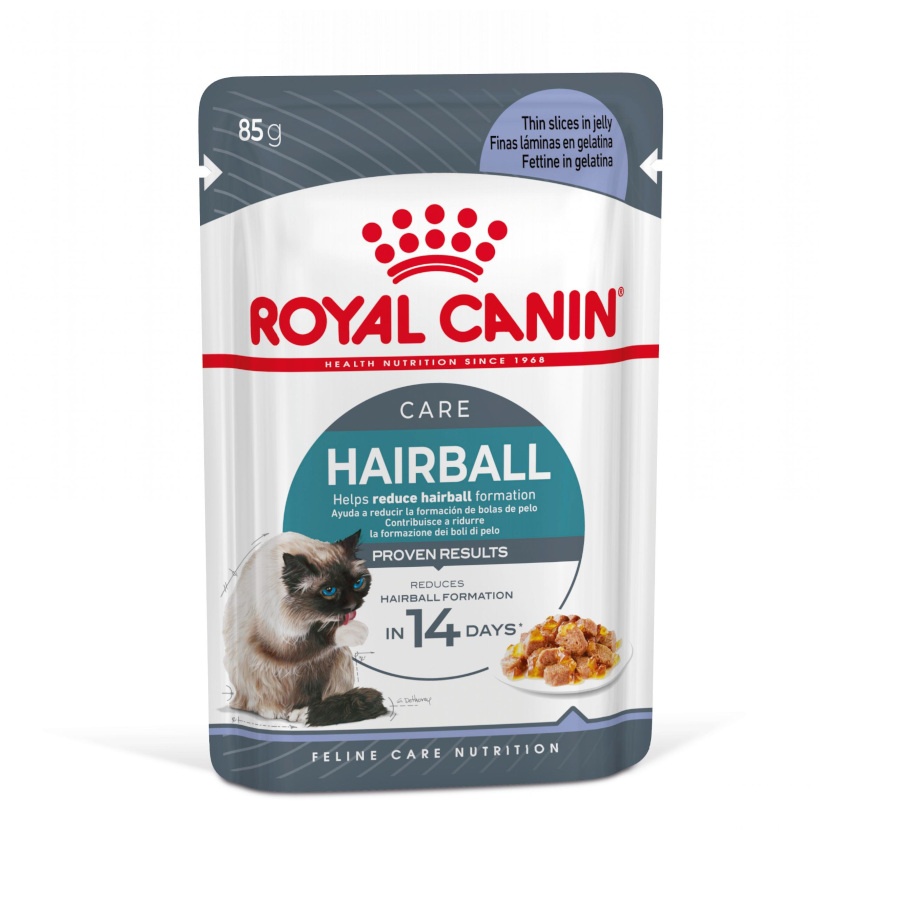 Royal Canin Hairball Care (geleia) Humido Gato Alimento Húmido 85 g