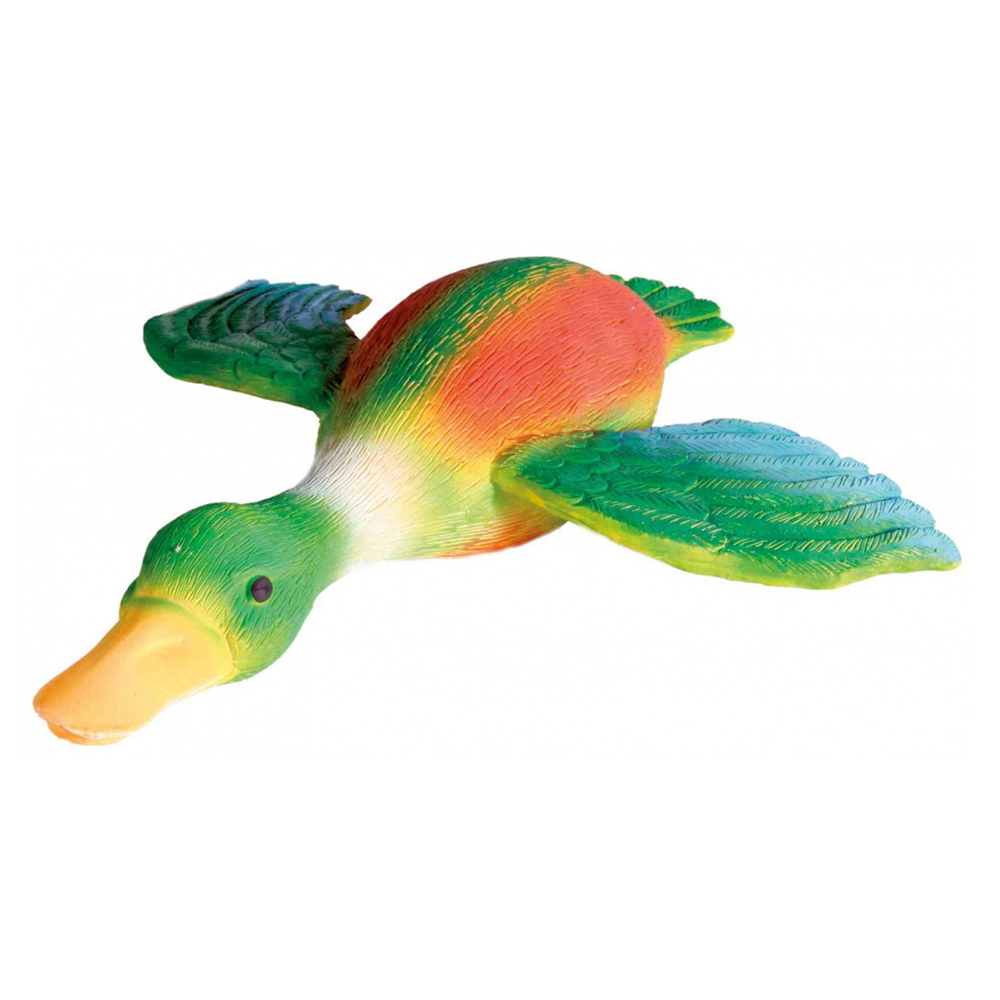 [TX35492] PATO VOADOR COM SOM ORIGINAL LATEX - 30 CM §