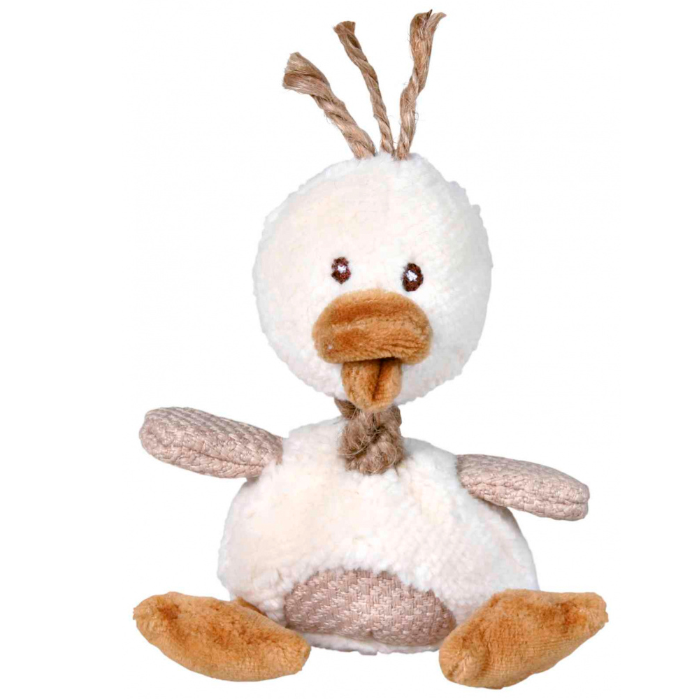 [TX35812] PATO EM PELUCIA C/ SOM - 15 CM