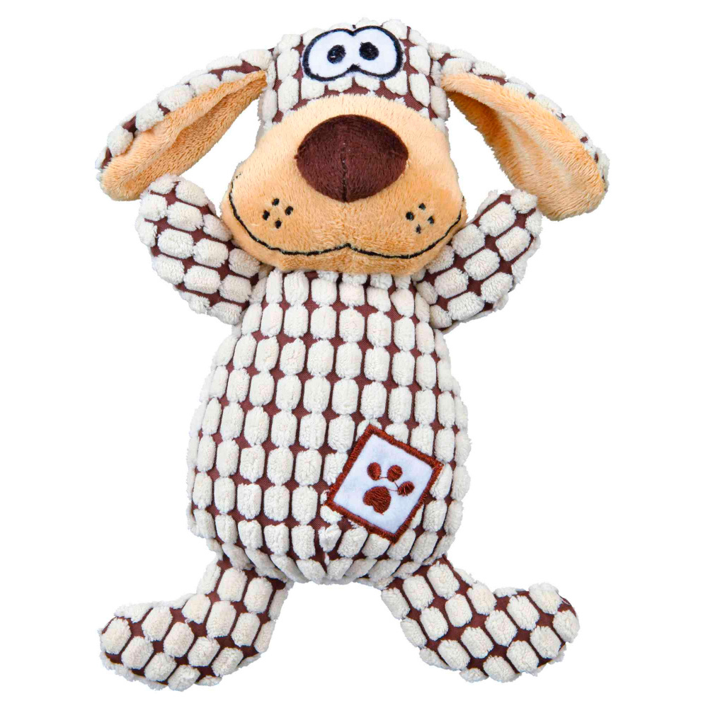 [TX35977] CAO EM PELUCIA/TECIDO - 26 CM