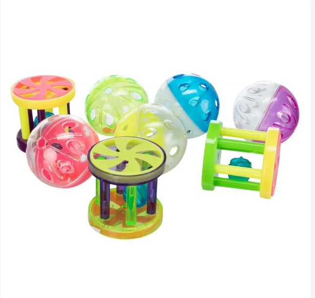 BOLAS E ROLOS EM PLASTICO P/ GATOS