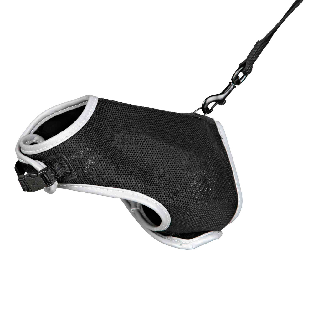 [TX41896] PEITORAL+TRELA "XXL" NYLON P/ GATOS 24-42 CM .