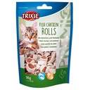PREMIO - FISH CHICKEN ROLLS C/ FRANGO E PEIXE 50 GR