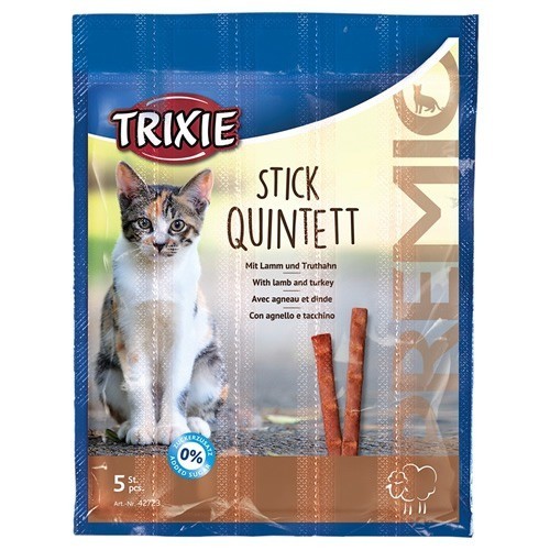 Premio Stick Quintett com Cordeiro e Peru para Cão