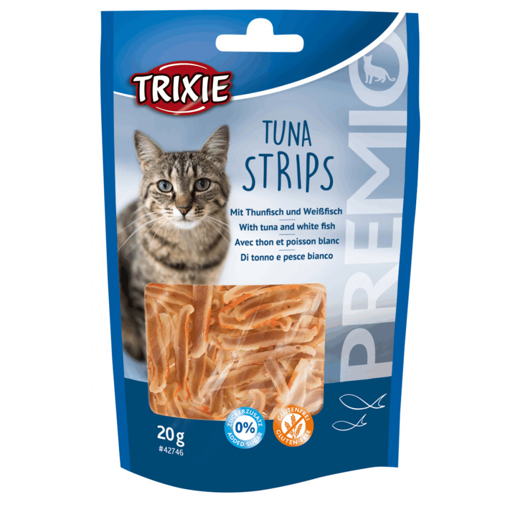 [TX42746] PREMIO - TUNA STRIPS 20 GR