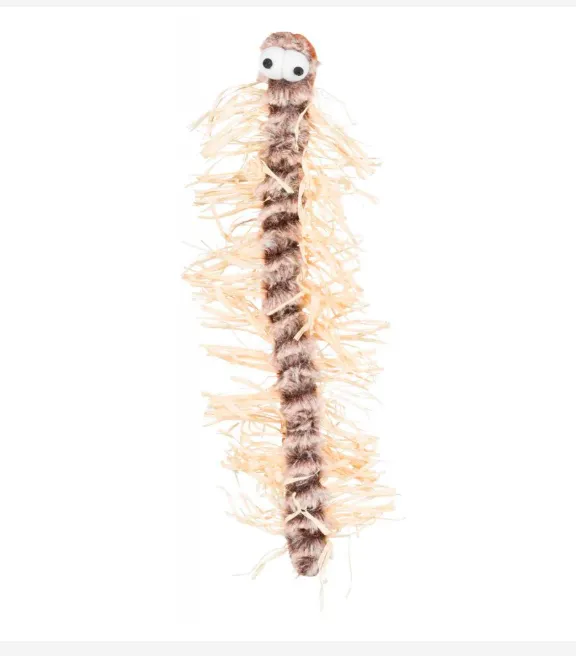 CENTOPEIA RUGE-RUGE EM PELUCIA/FIO DE PAPEL - 33 CM