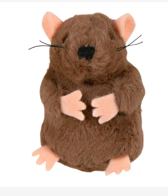 TOUPEIRA EM PELUCIA P/ GATOS 5 CM
