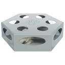 JOGO "TURNING FEATHER" P/ GATOS - ø 22 CM (CINZENTO)