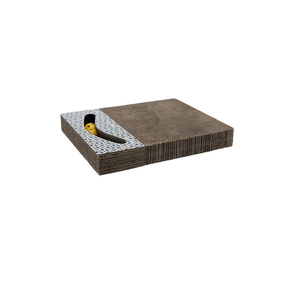 [TX48006] ARRANHADOR EM CARTAO C/ BRINQUEDOS 38x30 CM
