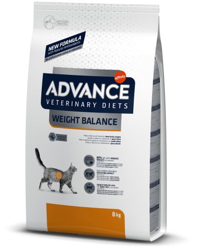 Advance Veterinary Diets Cat Weight Balance Ração Seca para Gato 8 kg