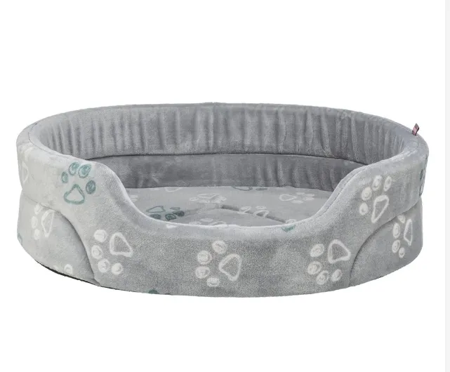 Trixie Cama Oval Jimmy (Cinzento Claro) para Gato 45 × 35 cm