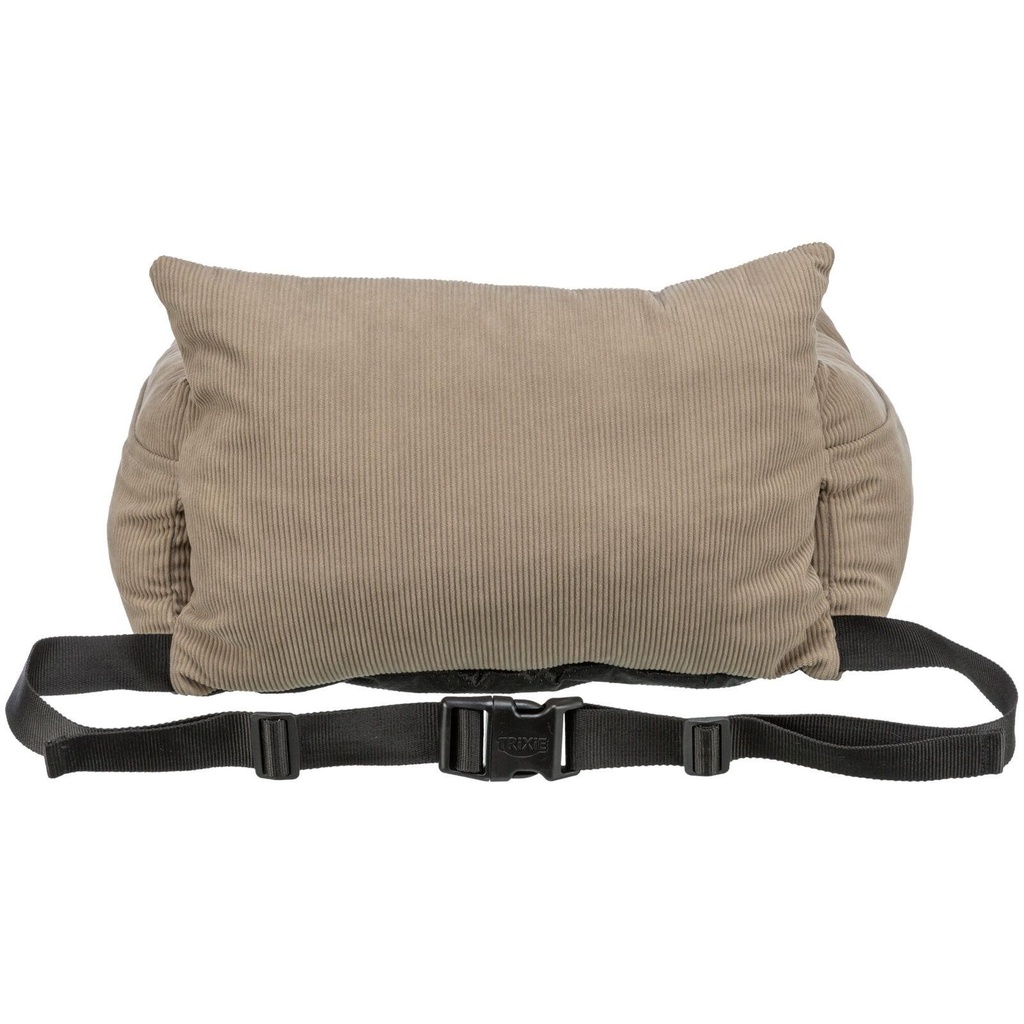 [TX13220] ASSENTO P/ AUTOMOVEL P/ CAES 55x50x30 CM (CAQUI)