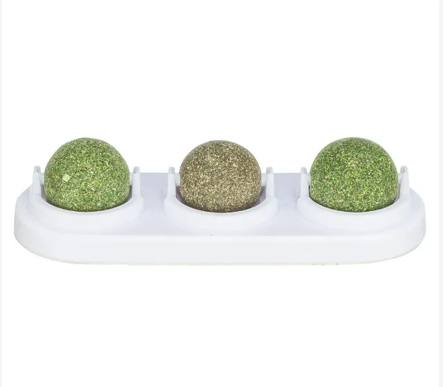 SUPORTE C/ 3 BOLAS (2 CATNIP + 1 MATATABI) ø5 CM