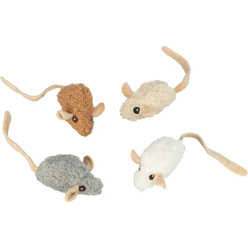 Rato em Pelucia para Gato 18 cm