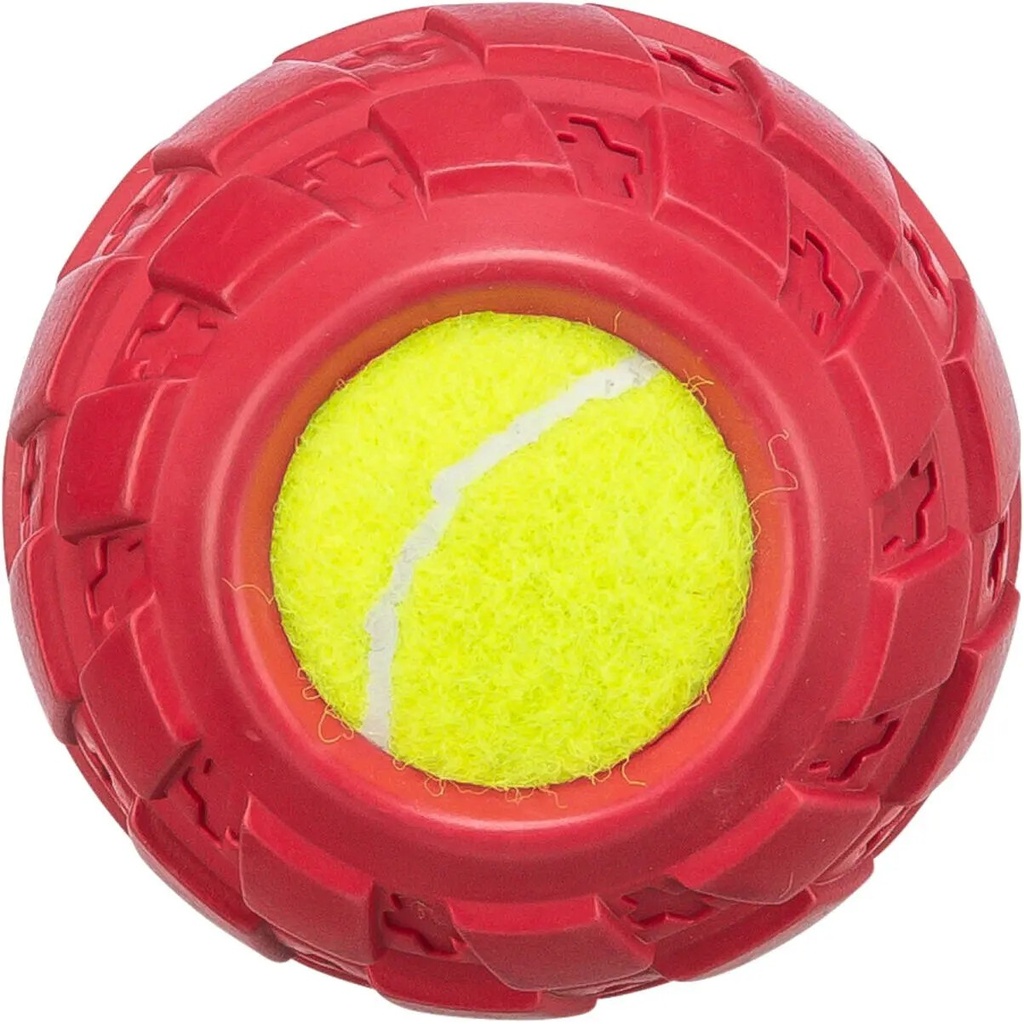 PNEU BORRACHA NATURAL C/ BOLA DE TENIS - ø7,5 CM