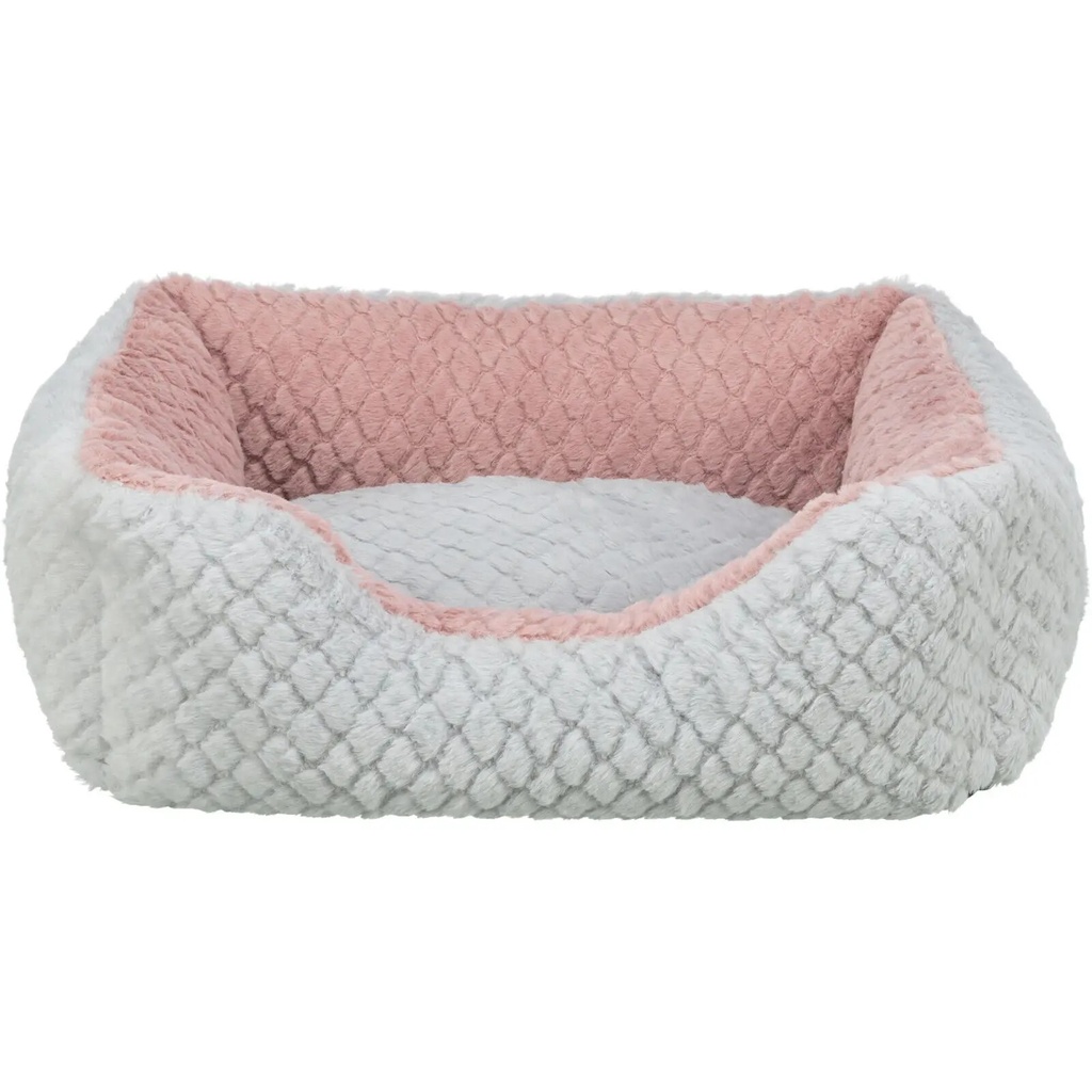 Cama "Kaline Mio" (Cinzento/Rosa Velho) para Cão e Gato 50 × 40 cm