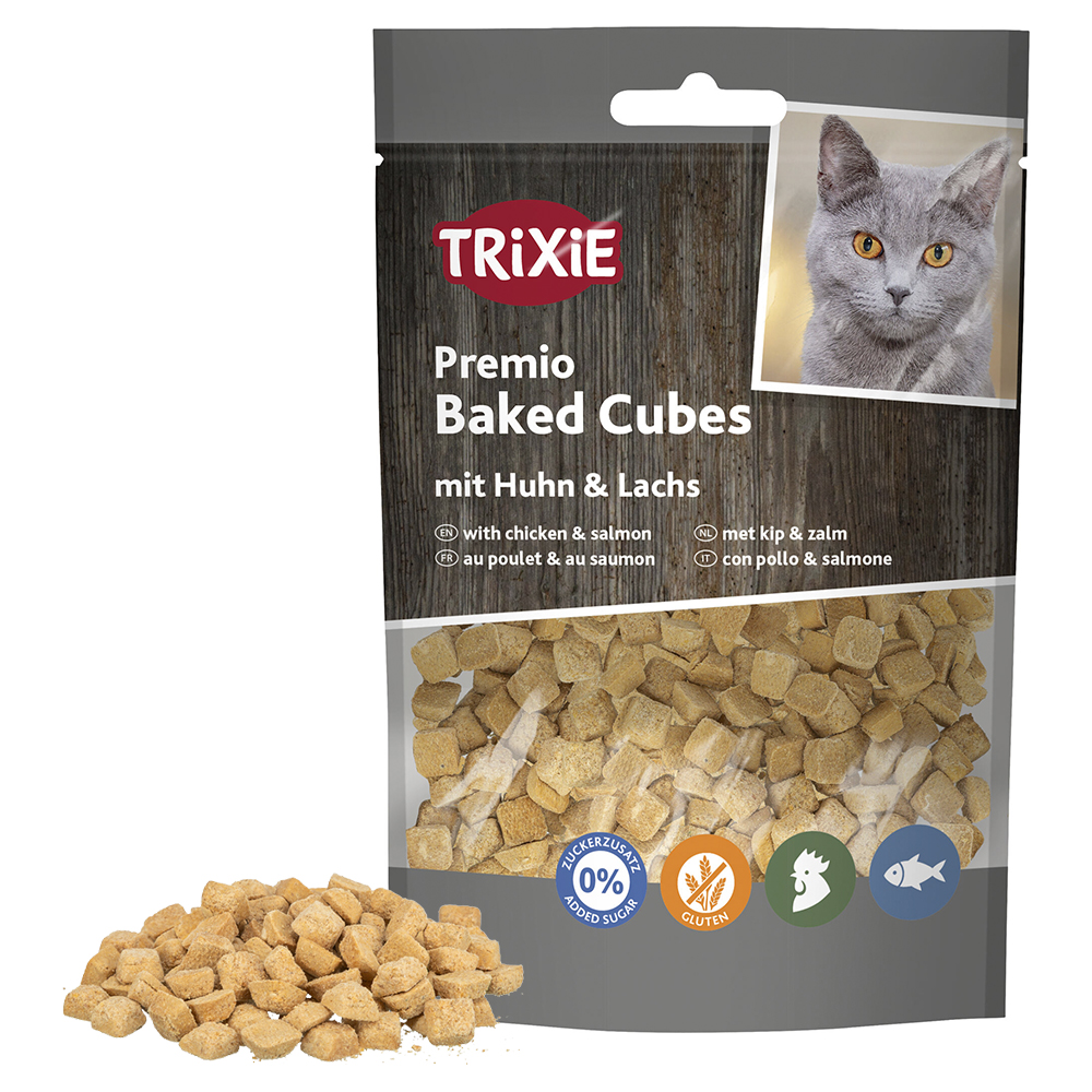PREMIO BAKED CUBES C/ FRANGO E SALMAO 50 GR