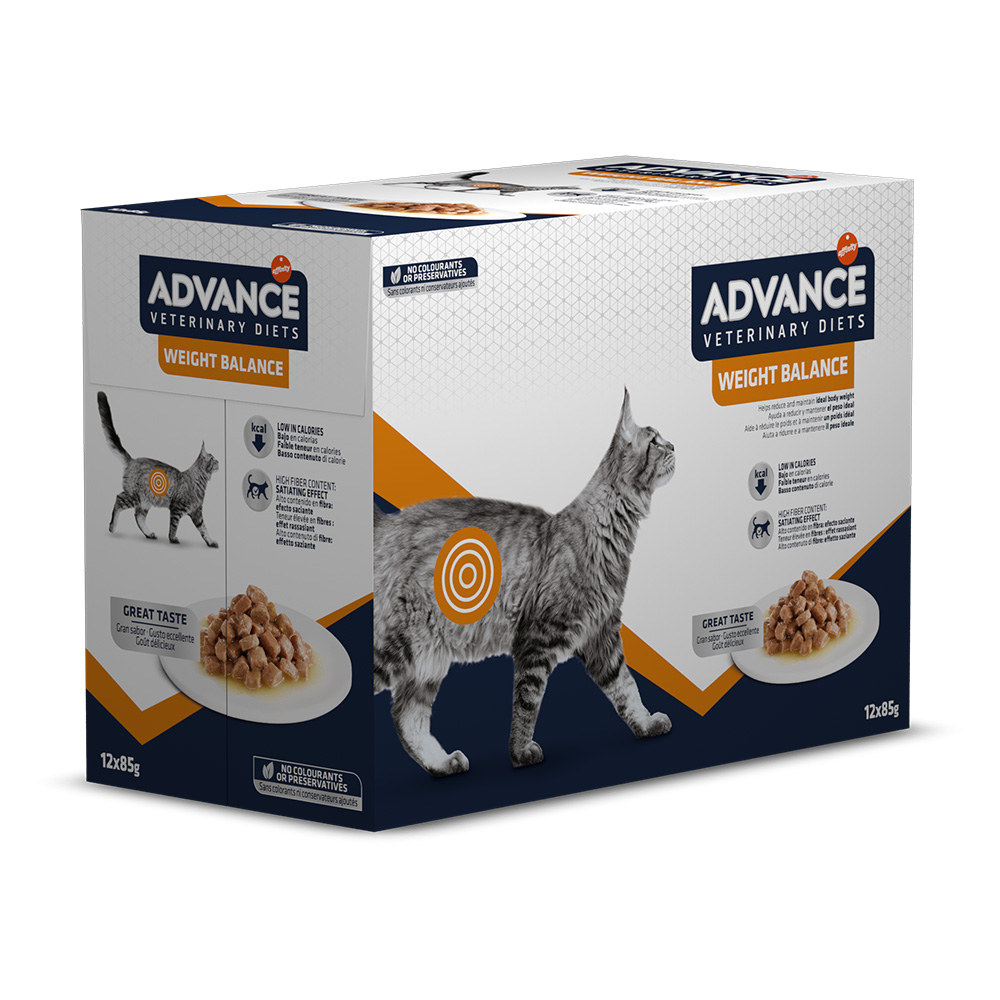 Advance Veterinary Diets Cat Wet Weight Balance Alimento Húmido para Gato 85 g