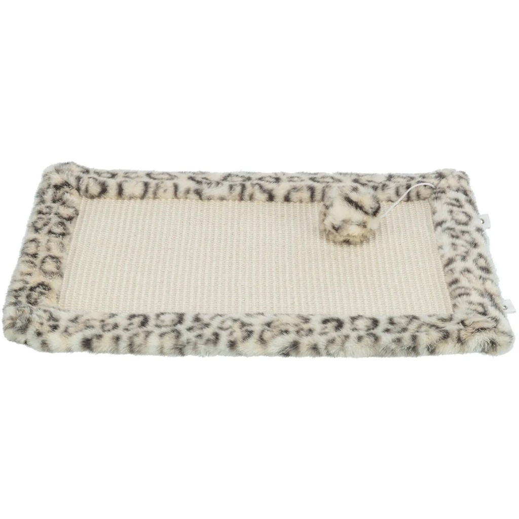 Tapete de Arranhar "Leo" (Creme) Arranhador para Gato 55 × 35 cm
