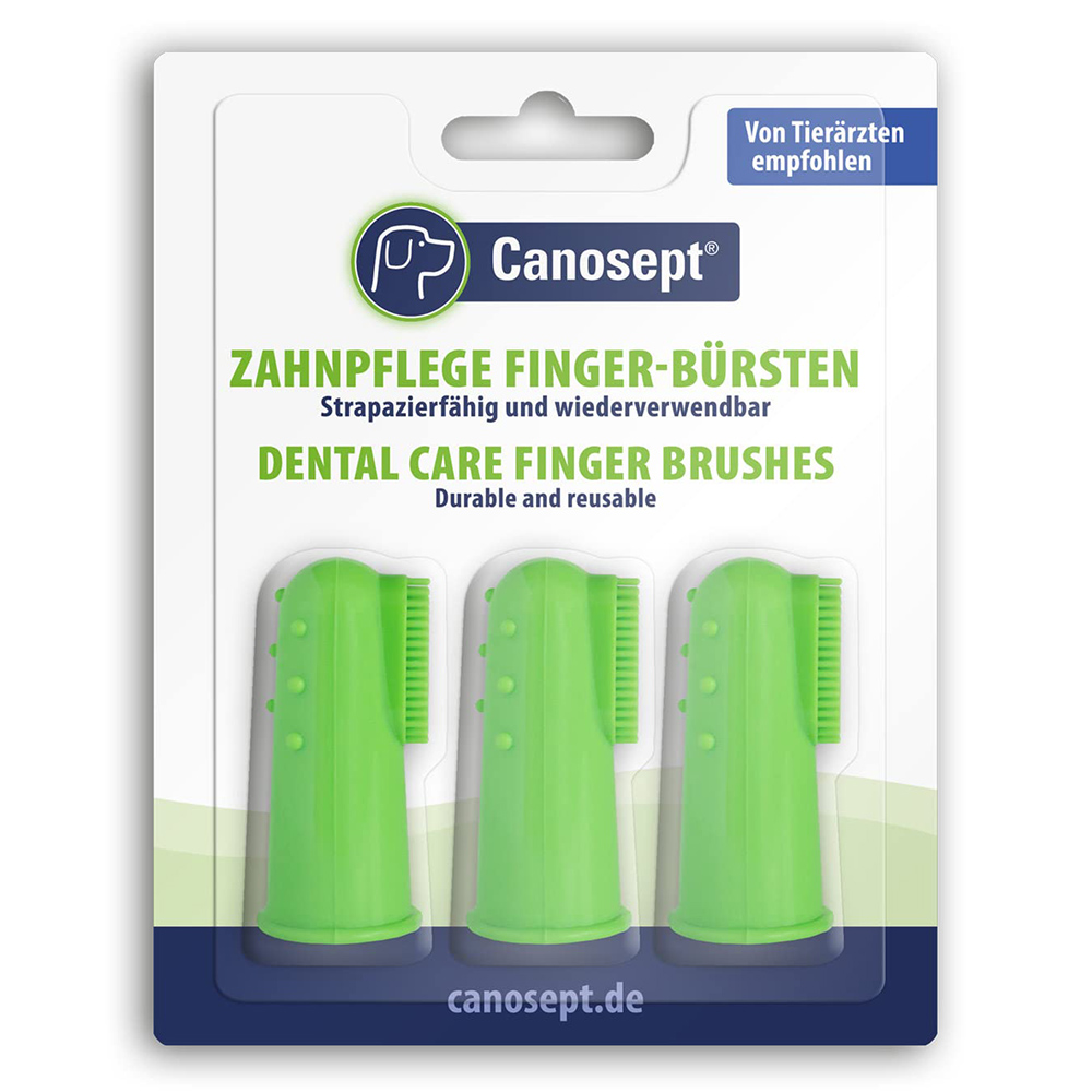 [QU250691] Canosept — Conjunto Escovas de Dentes para Dedo para Cão e Gato