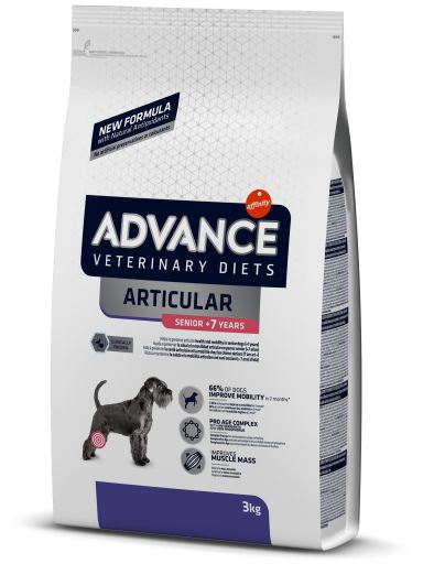 Advance Veterinary Diets Dog Articular 3 Care <<+ 7 Anos>> Ração Seca para Cão 3 kg