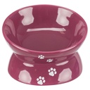 GAMELA ELEVADA EM CERAMICA P/GATOS 0,15 LT/ø 13 CM (FUCHSIA)