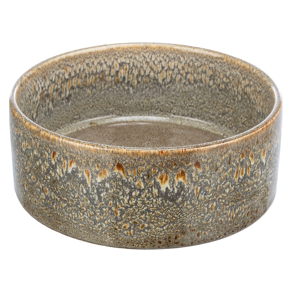 Gamela em Ceramica / ø (Castanho) Comedouro ou Bebedouro para Cão e Gato 0,9 l 16 cm