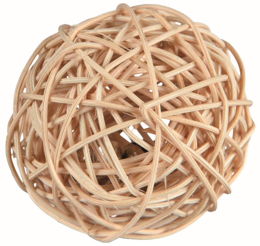 [TX61822] BOLA EM VERGA C/ GUIZO P/ ROEDORES - 4 CM