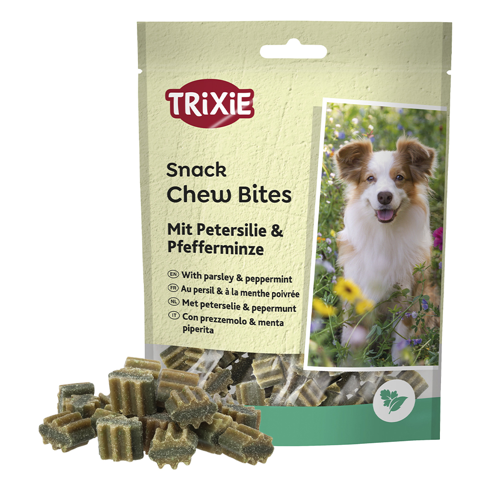 [TX31501] Trixie Denta Fun Chew Bites com Salsa e Hortelã-pimenta 150 g