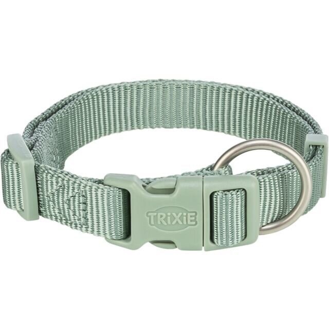 Coleira "Premium" (M–L) 35- / (Salvia) Acessório de Passeio para Cão 55 cm 20 mm