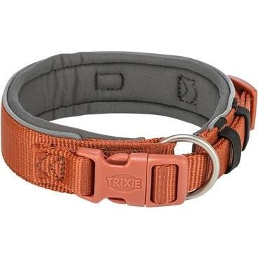 Coleira "Premium" Extra Larga 46- / (Ferrugem/Antr.) Acessório de Passeio para Cão 55 cm 50 mm
