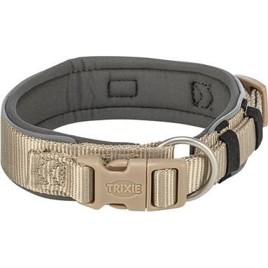 COLEIRA "PREMIUM" EXTRA LARGA 53-62CM/50MM (AREIA/ANTRACITE)