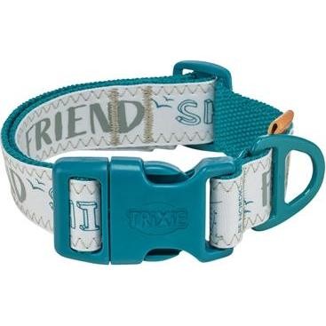 Coleira "Be Nordic" Extra Larga 32- / (Petroleo) Acessório de Passeio para Cão 45 cm 30 mm