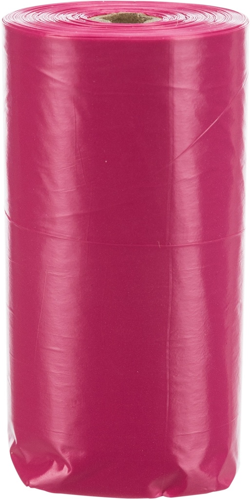 SACOS P/DEJECTOS C/PERFUME ROSAS (4 Rolos c/20 unid.) (ROSA)