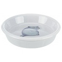 GAMELA EM CERAMICA C/ MOTIVOS 0,25 LT / ø 13 CM (CINZENTO)