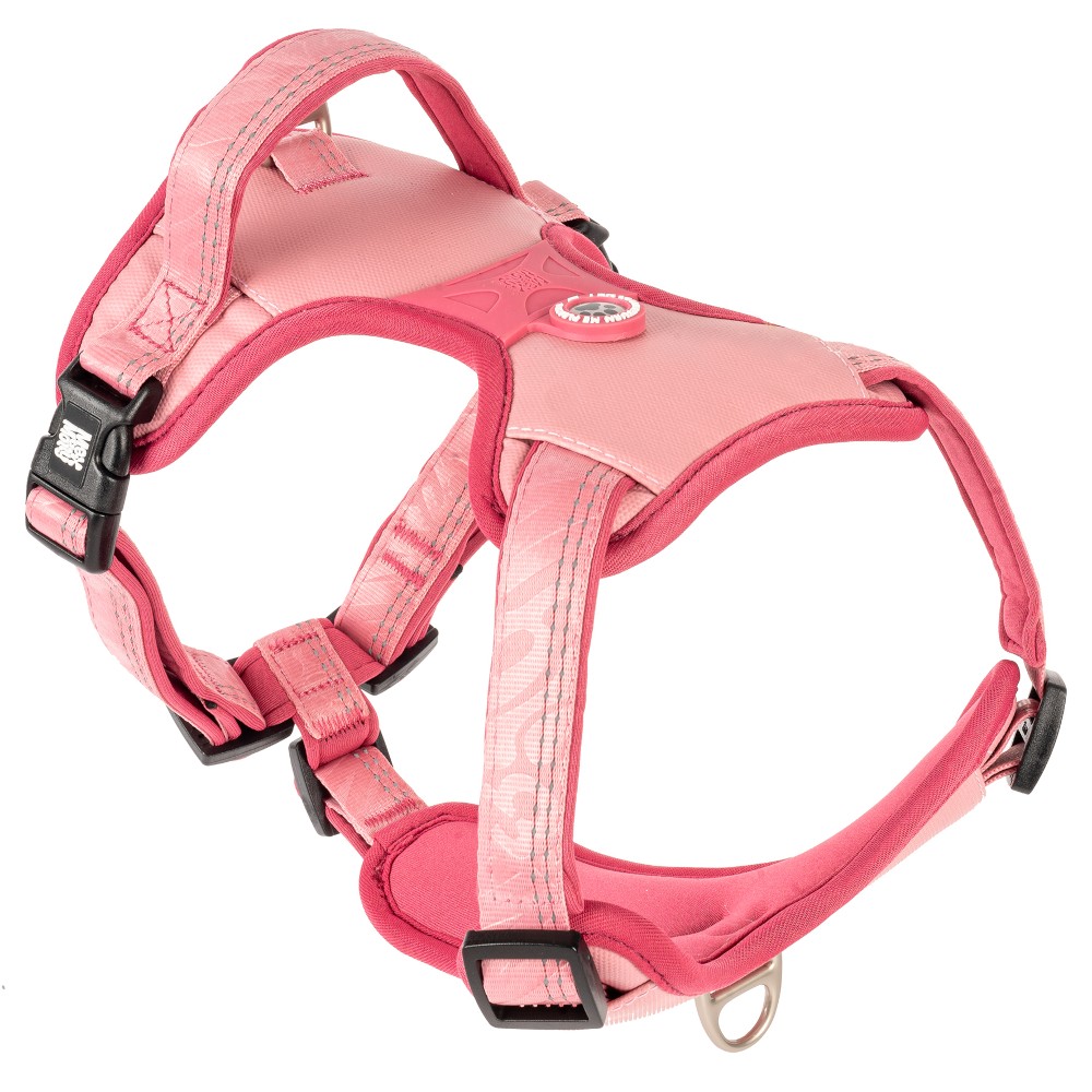Max & Molly — Peitoral Sport "Matrix 2.0 Rose" (S) Acessório de Passeio para Cão